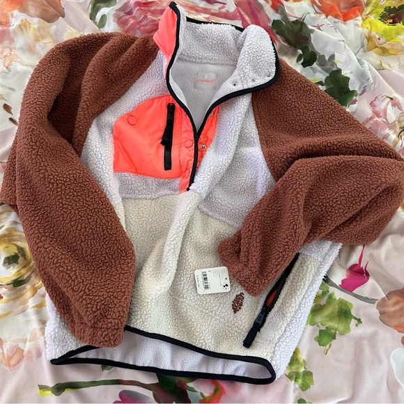 HIT THE SLOPES COLOR BLOCK PULLOVER BY FREE PEOPLE - Picture 6 of 9